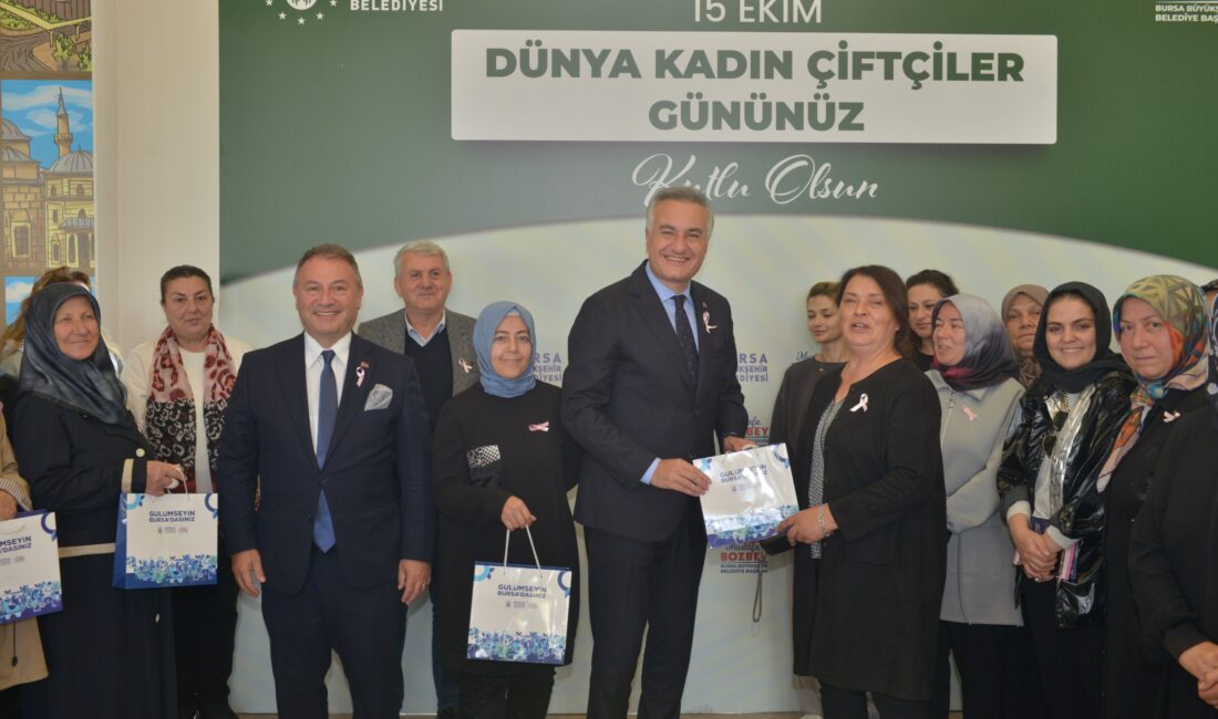 Bursa Büyükşehir Belediyesi, kadınların üretim hayatında daha etkin rol alması