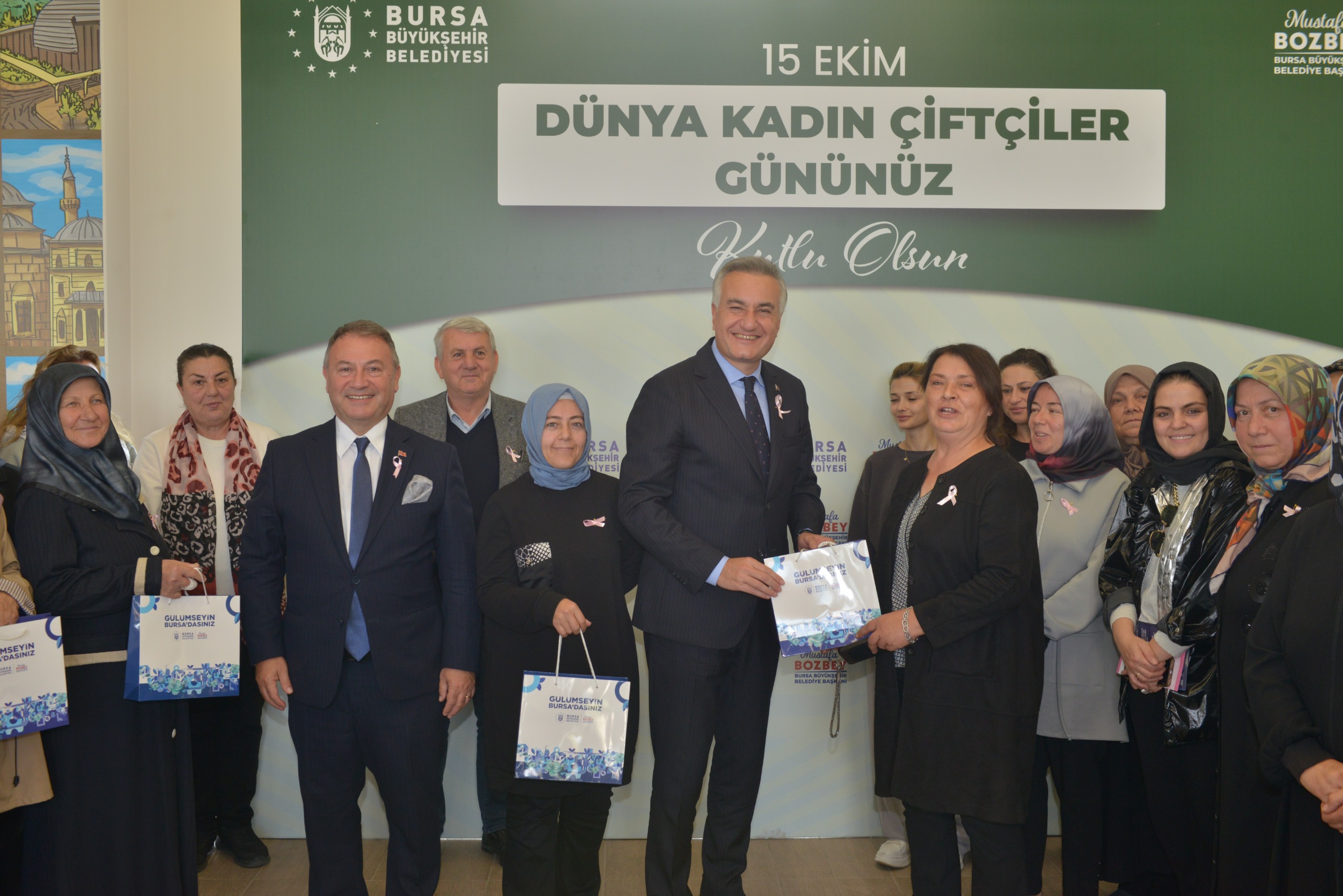 Bursa Büyükşehir Belediyesi, kadınların üretim hayatında daha etkin rol alması