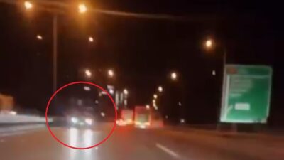 Bursa çevre yolunda ters yöne giren lüks cip sürücüsü, gelen