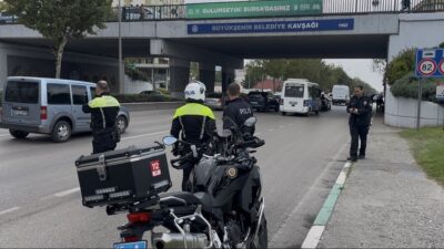 Osmangazi ilçesinde köprü altında fark edilen sahipsiz valiz, bomba şüphesiyle