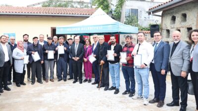 Nilüfer Belediyesi'nin Ürünlü Mahallesi'nde tamamladığı imar planı çalışmalarıyla 30,5 hektarlık