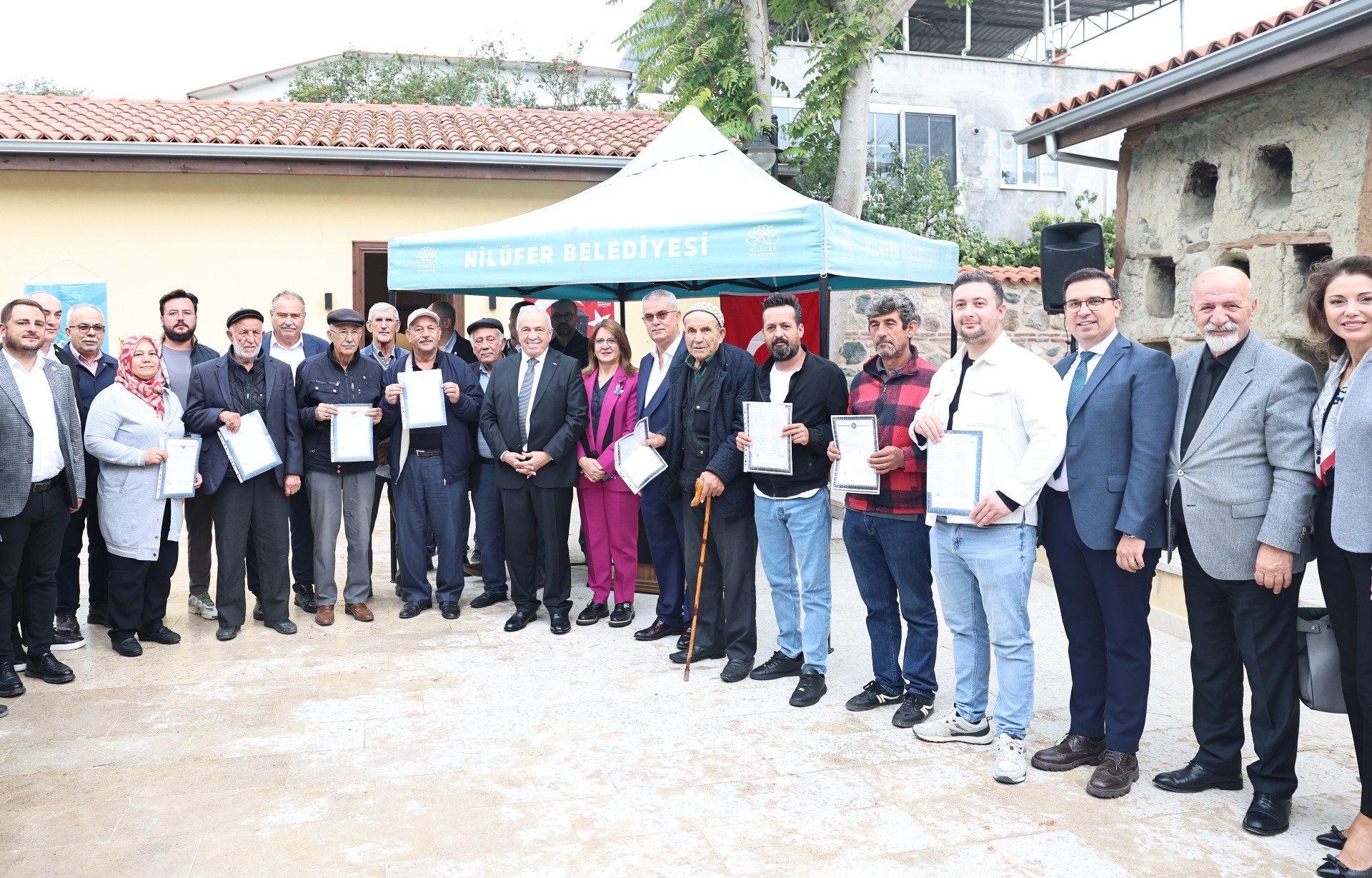 Nilüfer Belediyesi'nin Ürünlü Mahallesi'nde tamamladığı imar planı çalışmalarıyla 30,5 hektarlık