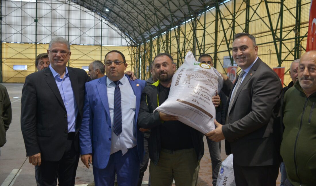 Bursa’da tohumdan hasada her zaman çiftçinin yanında olan Büyükşehir Belediyesi,