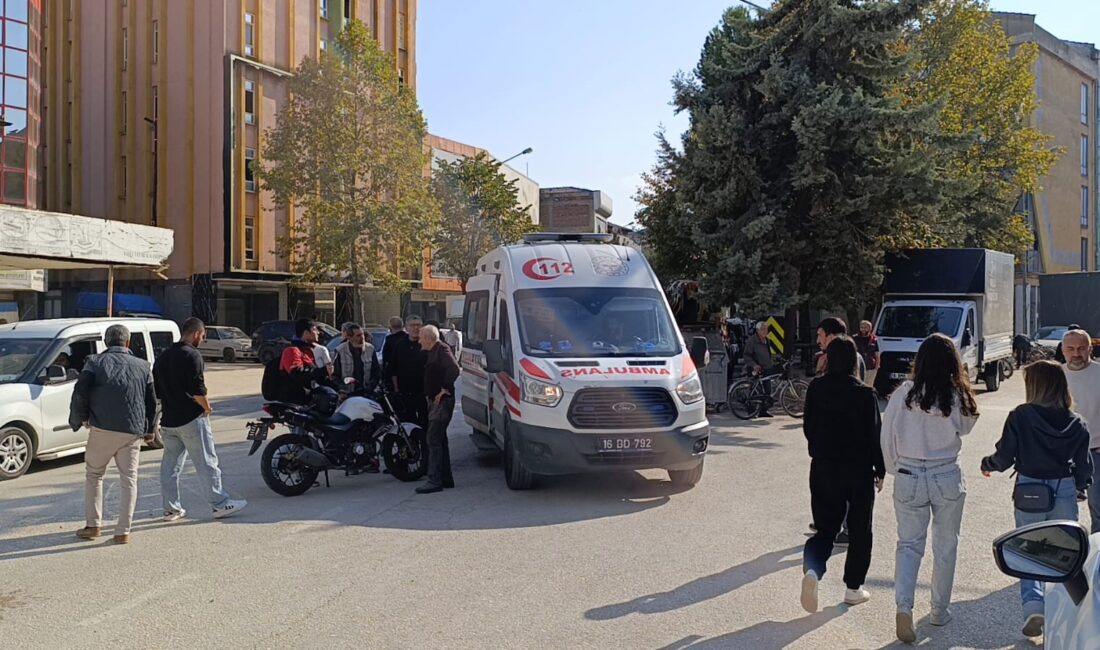 Bursa’nın İnegöl ilçesinde motosiklet ile bisikletin çarpıştığı kazada 17 yaşındaki
