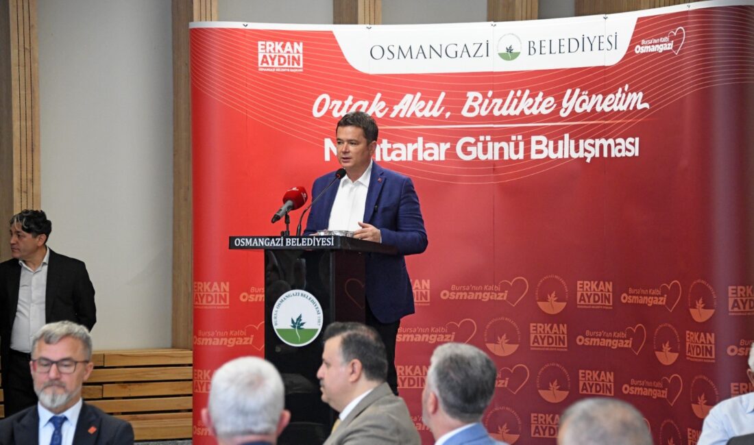 Osmangazi Belediyesi, 19 Ekim Muhtarlar Günü vesilesiyle 136 mahalle muhtarını