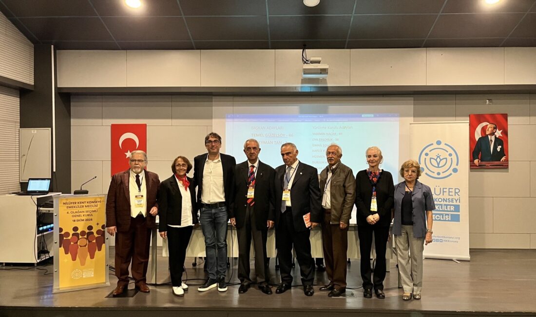 Nilüfer Kent Konseyi Emekliler Meclisi, yeni dönem başkanını seçti. Temel