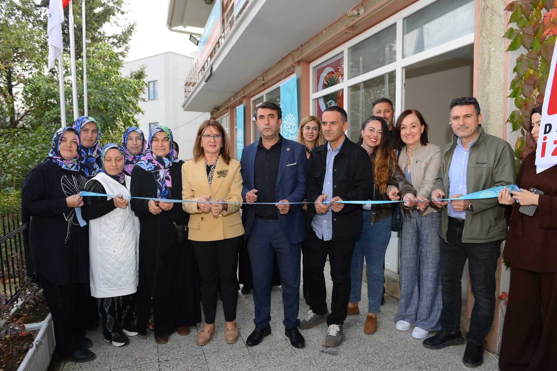  Nilüfer Belediyesi’nin desteğiyle Hasanağa Mahallesi’ne kazandırılan Kadın Yardımlaşma ve