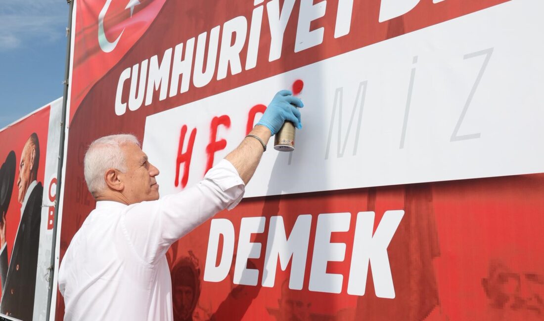 Bursa Büyükşehir Belediyesi'nin Cumhuriyet'in 102. yılına özel olarak başlattığı ‘Cumhuriyet