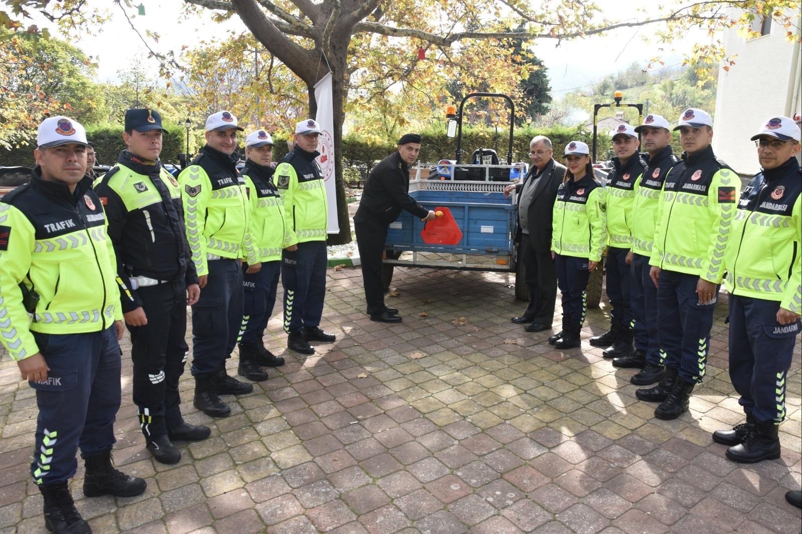 bursa’da traktör sürücülerine güvenlik desteği 2 Bursam Medya -