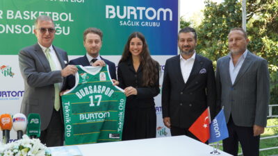 Bursaspor Basketbol ile BURTOM Sağlık Grubu arasında bir yıllık forma