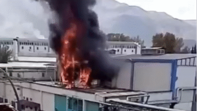 Gürsu ilçesinde sabah saatlerinde bir fabrikada çıkan yangın paniğe yol