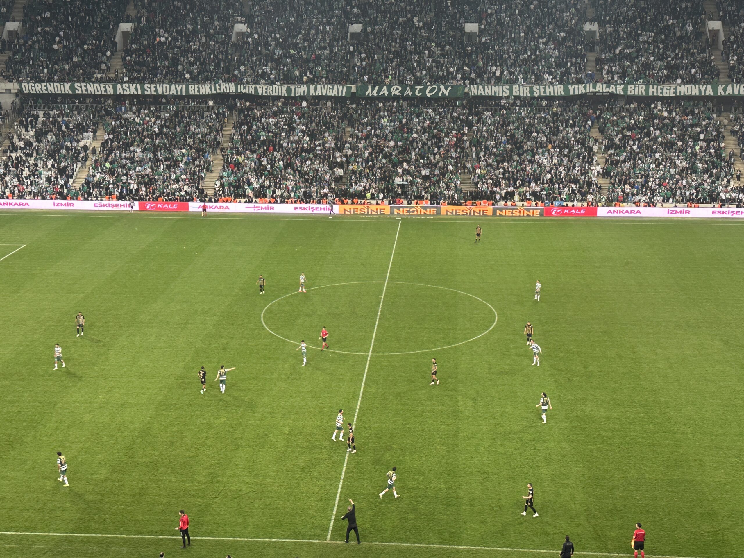 Bursaspor Nesine 2. ligin 10. haftasında evinde ağırladığı Muş Spor
