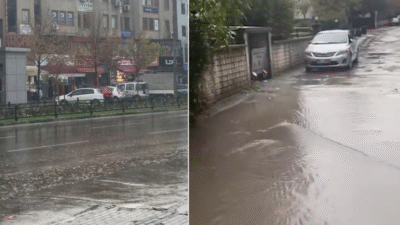 Bursa hasretle beklediği yağmura kavuştu Barajlarındaki suyun tükenmesi ile gündeme gelen Bursa'da sağanak yağış etkisini