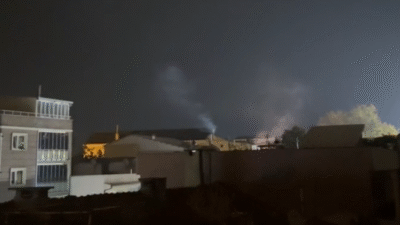 Bursa'nın Gürsu ve Kestel ilçelerinde gece saatlerinde duyulan patlama sesleri,