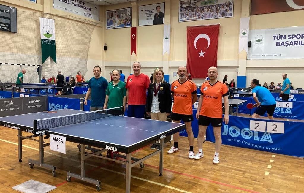 Bursa Veteran Masa Tenisi Spor Kulübü tarafından organize edilen 12.