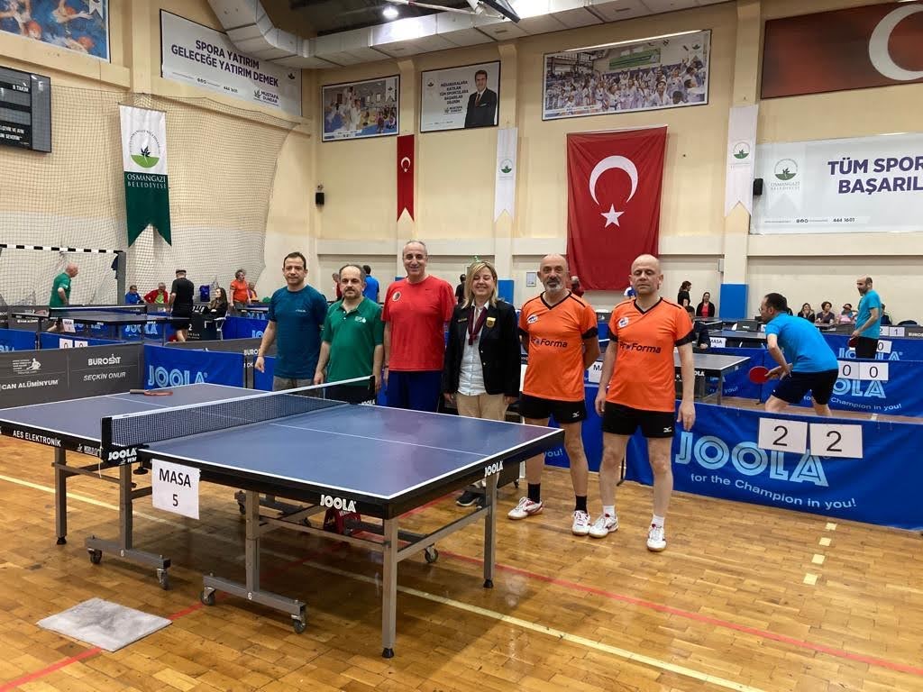 Bursa Veteran Masa Tenisi Spor Kulübü tarafından organize edilen 12.