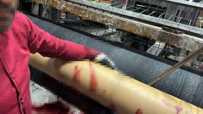 Bursa’nın İnegöl ilçesindeki bir orman ürünleri fabrikasında çalışan 48 yaşındaki