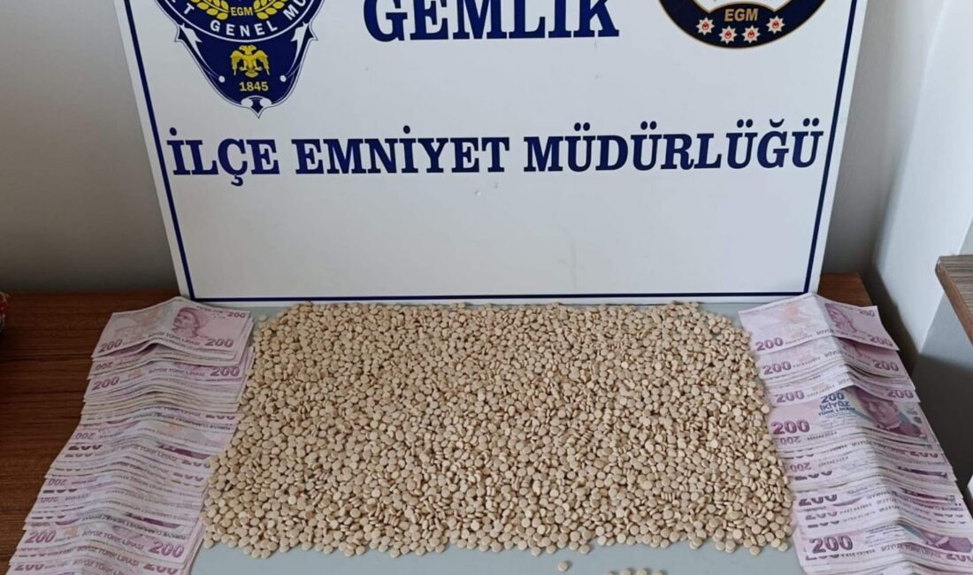 Gemlik’te polis ekipleri, şüpheli gördükleri bir aracı durdurdu. Araçta yapılan