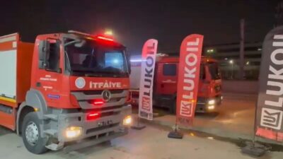 Osmangazi’de tel ve çit malzemeleri satılan bir iş yerinde çıkan