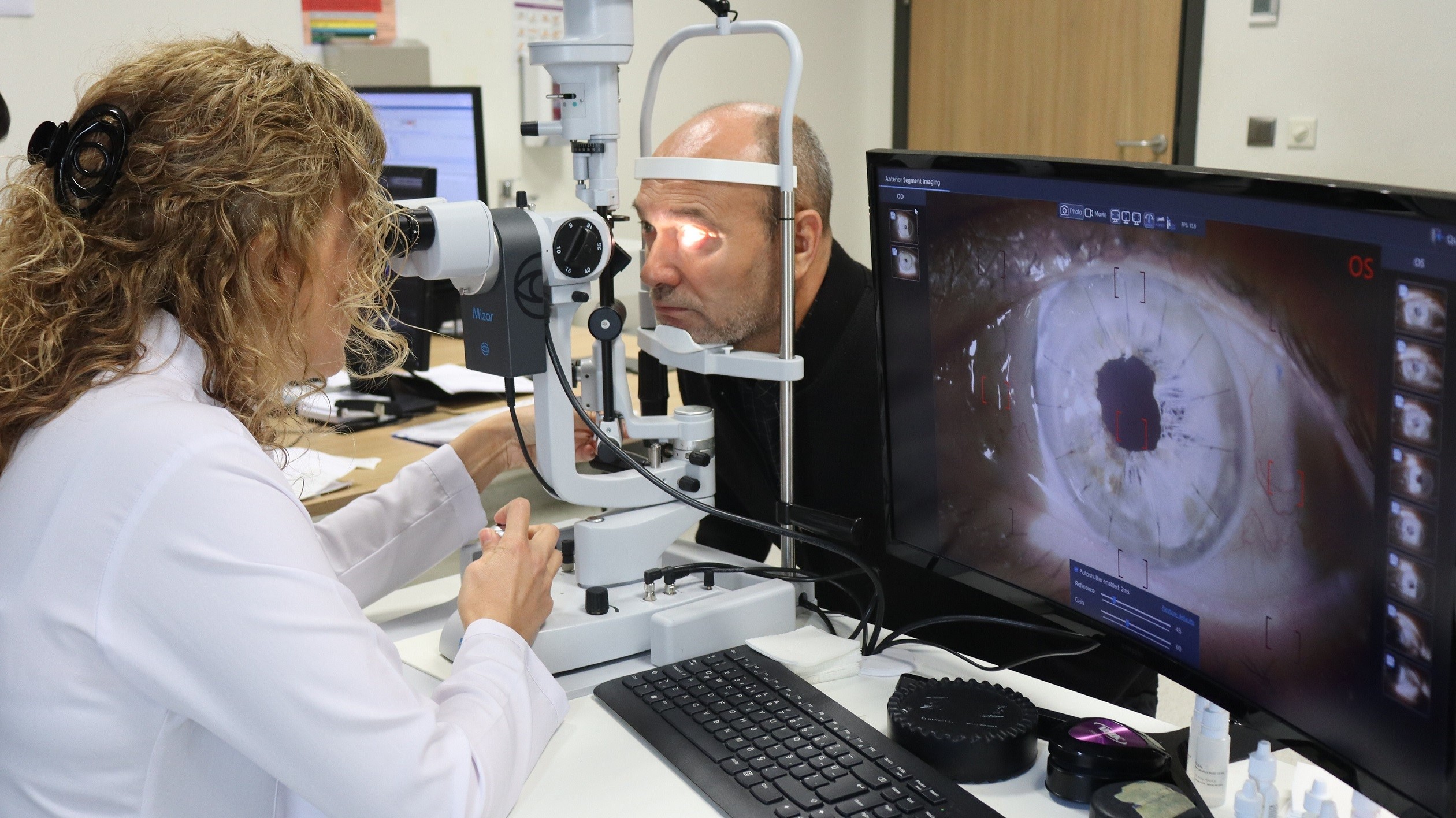 Bursa Şehir Hastanesi’nde kornea nakli yapılan 5 hasta, yeniden görmenin