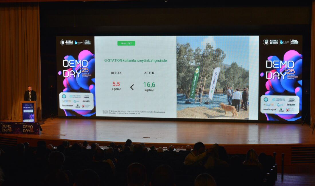 Bursa Büyükşehir Belediyesi tarafından genç girişimcileri desteklemek amacıyla düzenlenen Bursa