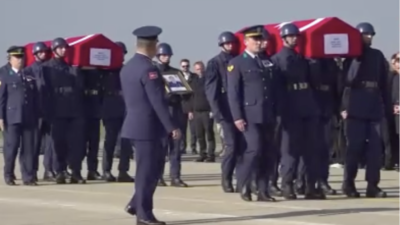 Gürcistan’daki uçak kazasında şehit olan Bursalı Binbaşı Serdar Uslu ve