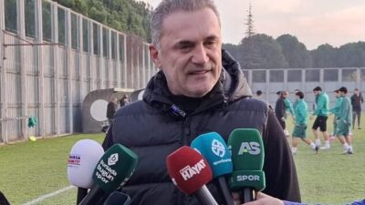 Bursaspor Teknik Direktörü Tahsin Tam, Aliağa FK maçı öncesi yaptığı