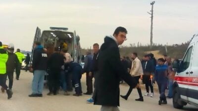 Bursa'nın İnegöl ilçesinde otomobille motosikletin çarpışması sonucu meydana gelen kazada