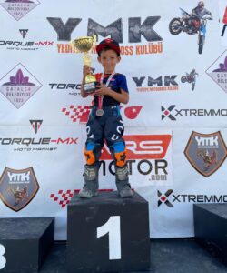 Türkiye Motokros Şampiyonası'nın 2025 sezon finali Hayrabolu'da yapılırken, 50cc Mini