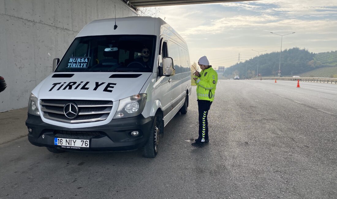 Bursa’nın Mudanya ilçesinde yılbaşı öncesi vatandaşların huzur ve güvenliğinin sağlanması