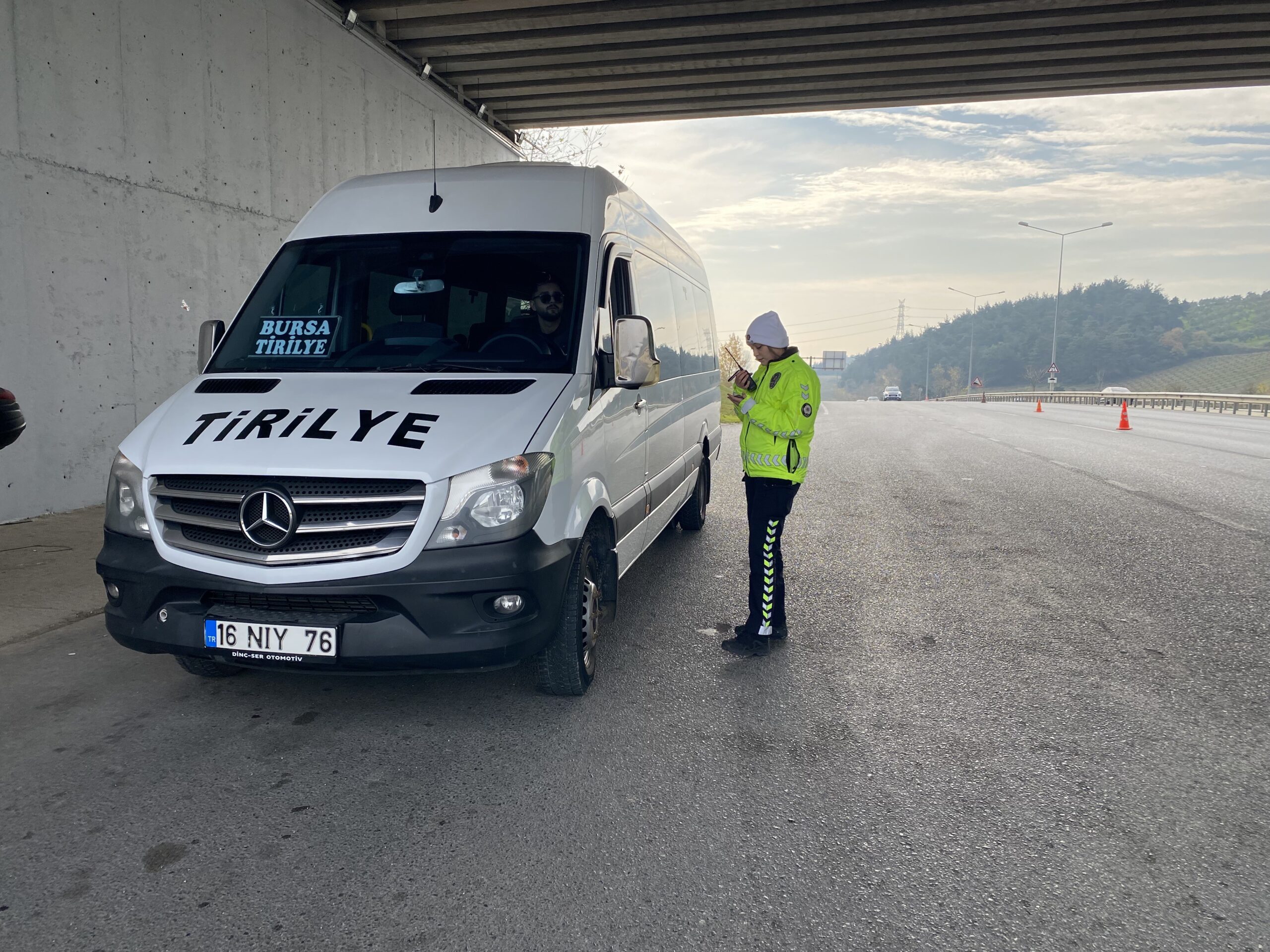 Bursa’nın Mudanya ilçesinde yılbaşı öncesi vatandaşların huzur ve güvenliğinin sağlanması