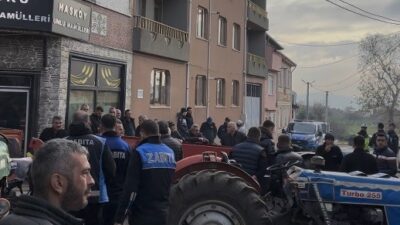 Mudanya'nın Hasköy Mahallesi'nde, Mudanya Belediyesi tarafından gerçekleştirilmek istenen yıkım girişimini,