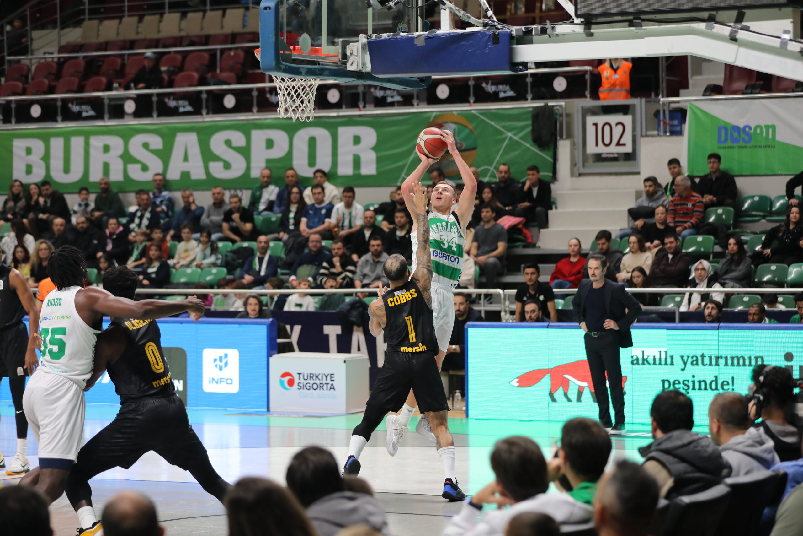 Bursaspor Mersin'e acımadı 1 Bursam Medya -