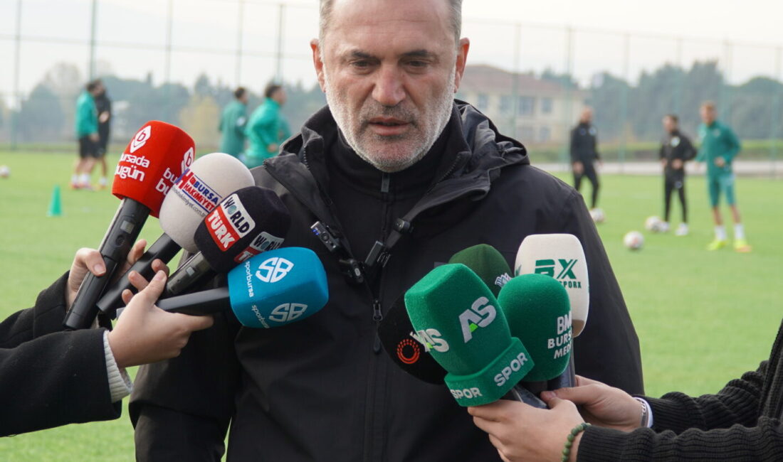 Bursaspor'da teknik direktör Tahsin Tam, Cuma günü sahalarında oynayacakları Ankara