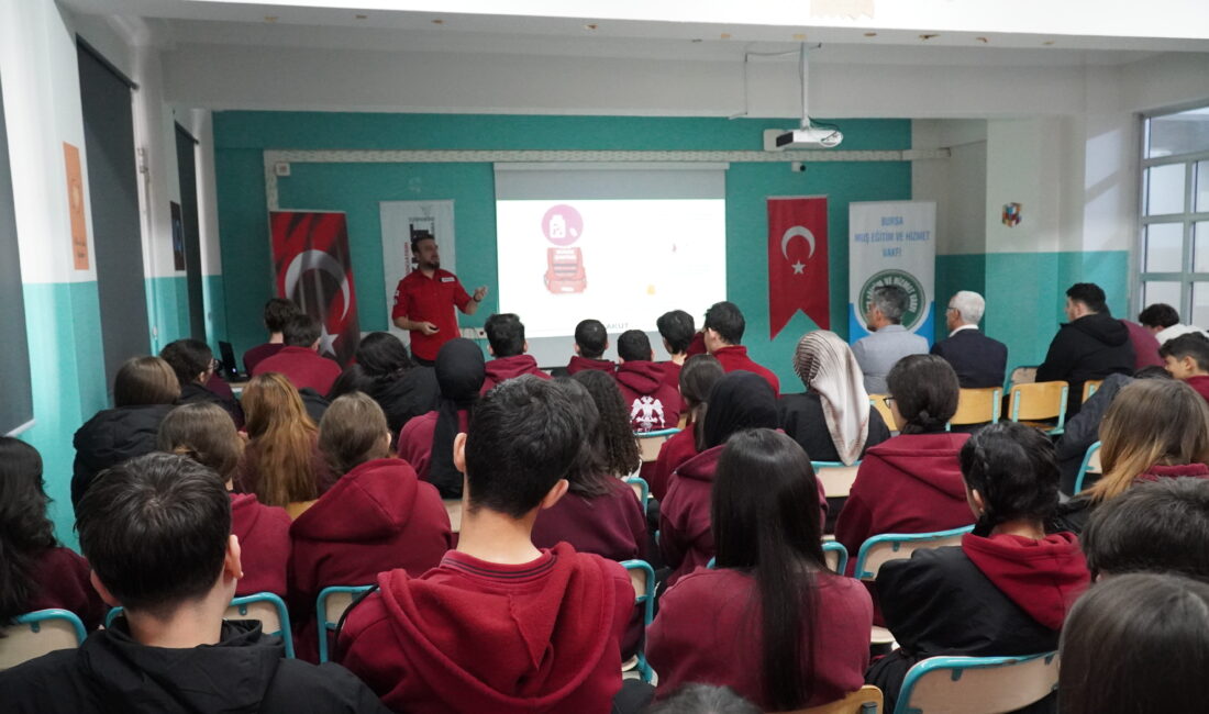 Bursa Gürsu’da eğitim veren Fazıl Hüsnü Dağlarca Anadolu Lisesi’nde düzenlenen