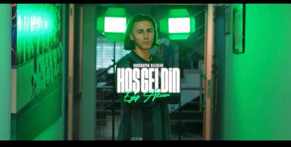 Bursaspor Eyüp Akcan'ı açıkladı! 3 Bursam Medya -