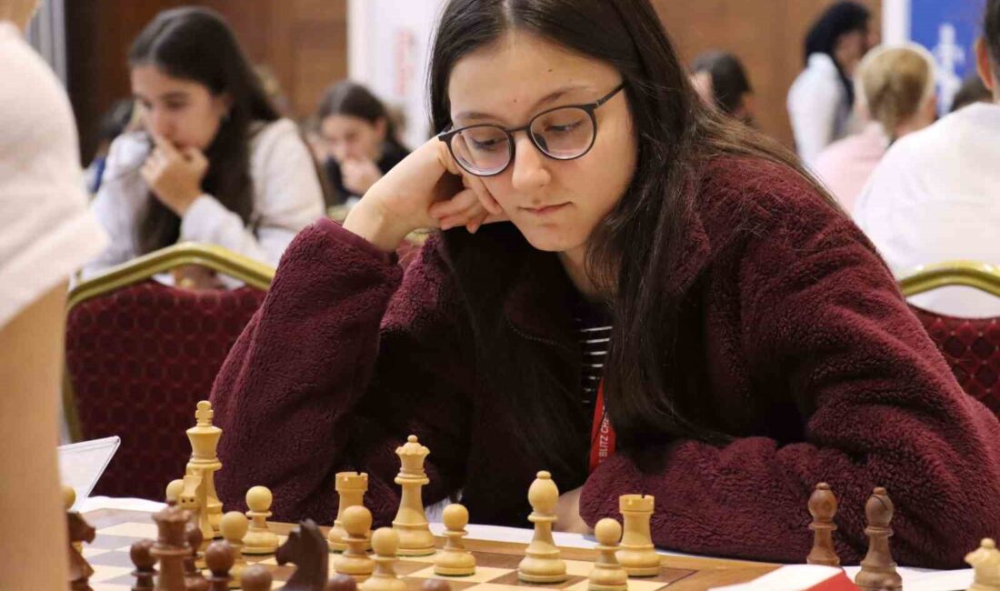 Bursa Büyükşehir Belediyespor'dan Arya Aydoğan, Dünya Hızlı Satranç Şampiyonası 15