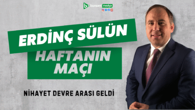 Bursaspor ilk yarıda şampiyonluk kovalayan rakipleriyle iki iç saha, bir