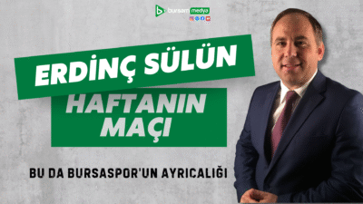 Hafta içi mesai saati de olsa takımının yanına koştu Bursaspor