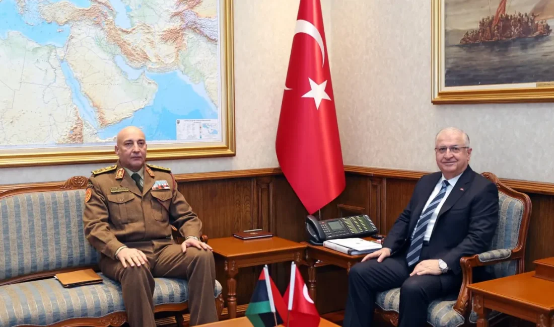 Ankara Esenboğa Havalimanı'ndan Trablus'a gitmek üzere kalkan, içerisinde Libya Genelkurmay