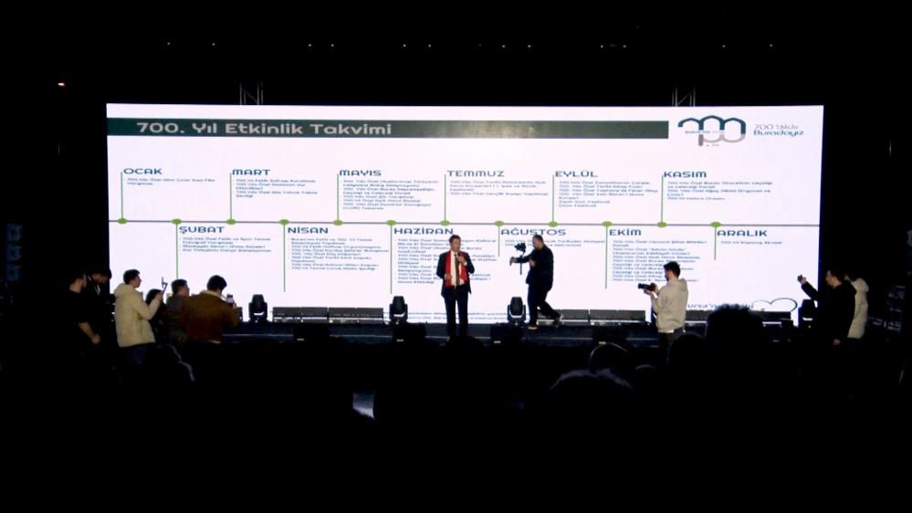 Osmangazi Belediyesi, Bursa’nın fethinin 700. yılı kutlamaları kapsamında gerçekleştirilecek etkinlikler