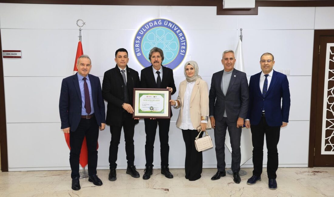 Bursa Uludağ Üniversitesi (BUÜ), "Sıfır Atık" vizyonu doğrultusunda çevre dostu çalışmalarını