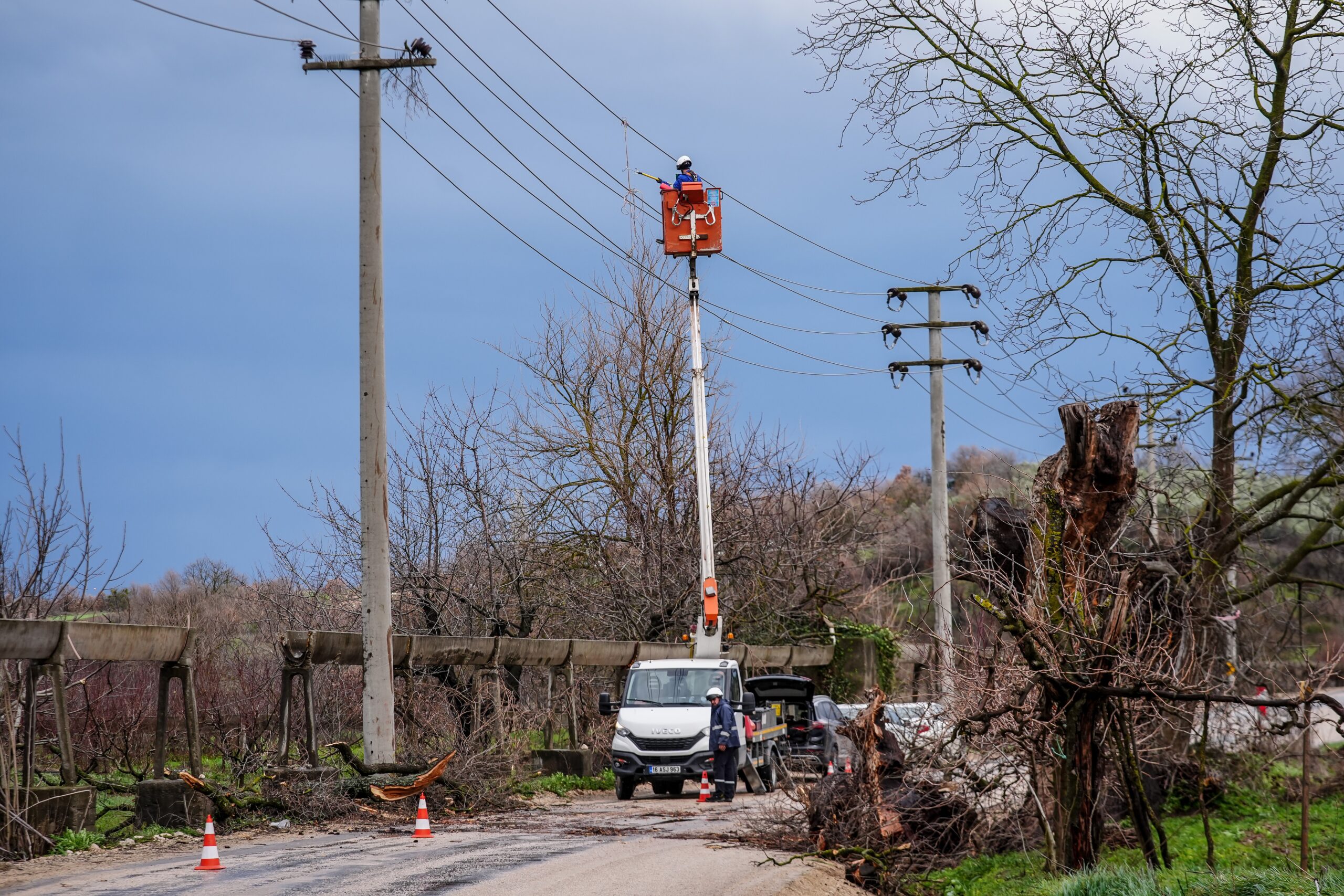 Meteoroloji Genel Müdürlüğü’nün uyarılarının ardından Marmara Bölgesi genelinde etkili olan