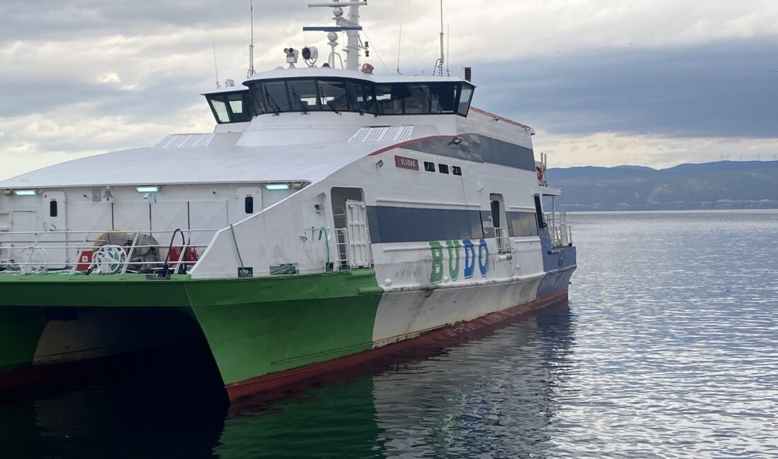 BUDO'nun bazı seferleri olumsuz hava şartları nedeniyle iptal edildi.