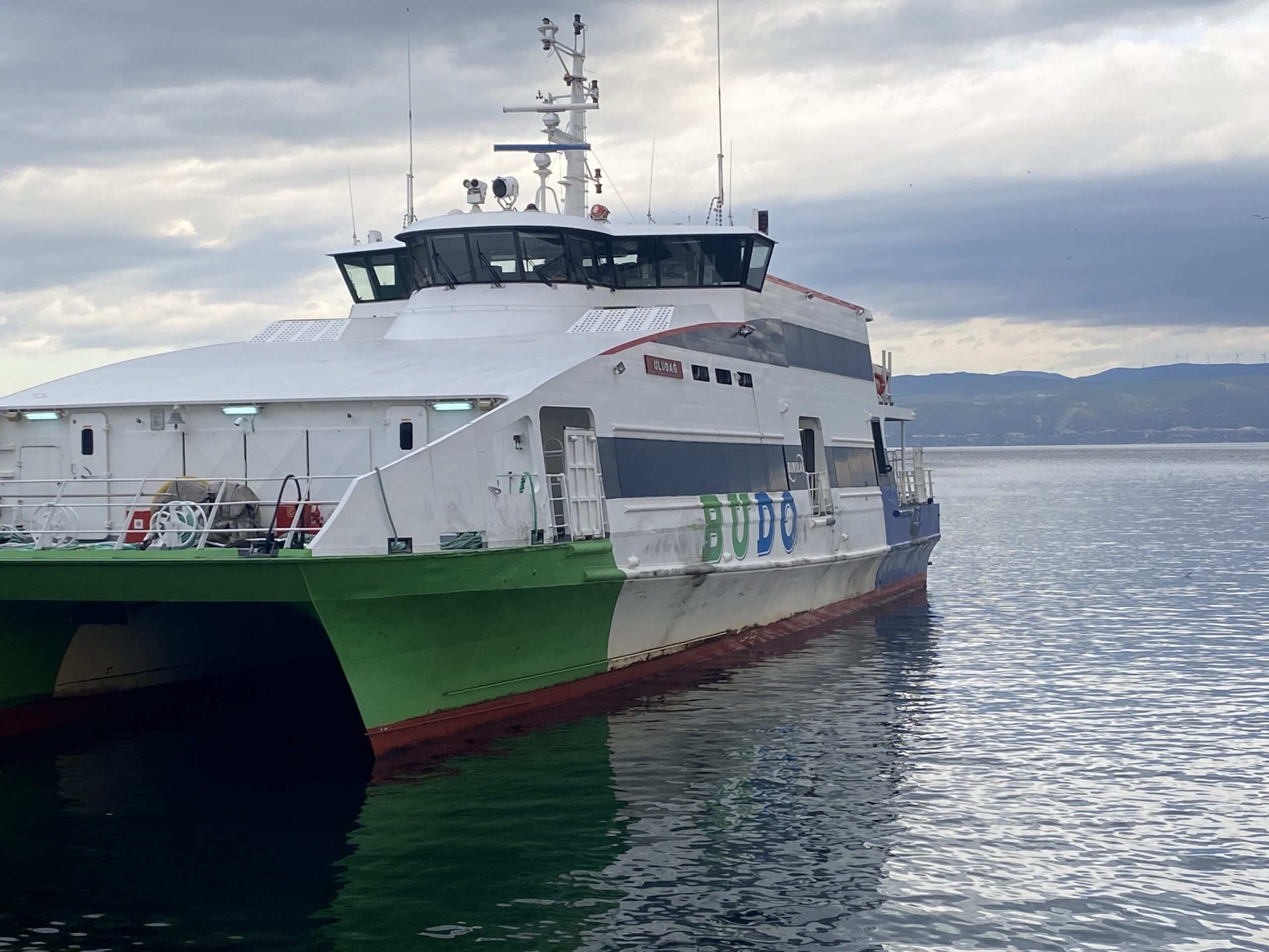 BUDO'nun bazı seferleri olumsuz hava şartları nedeniyle iptal edildi.