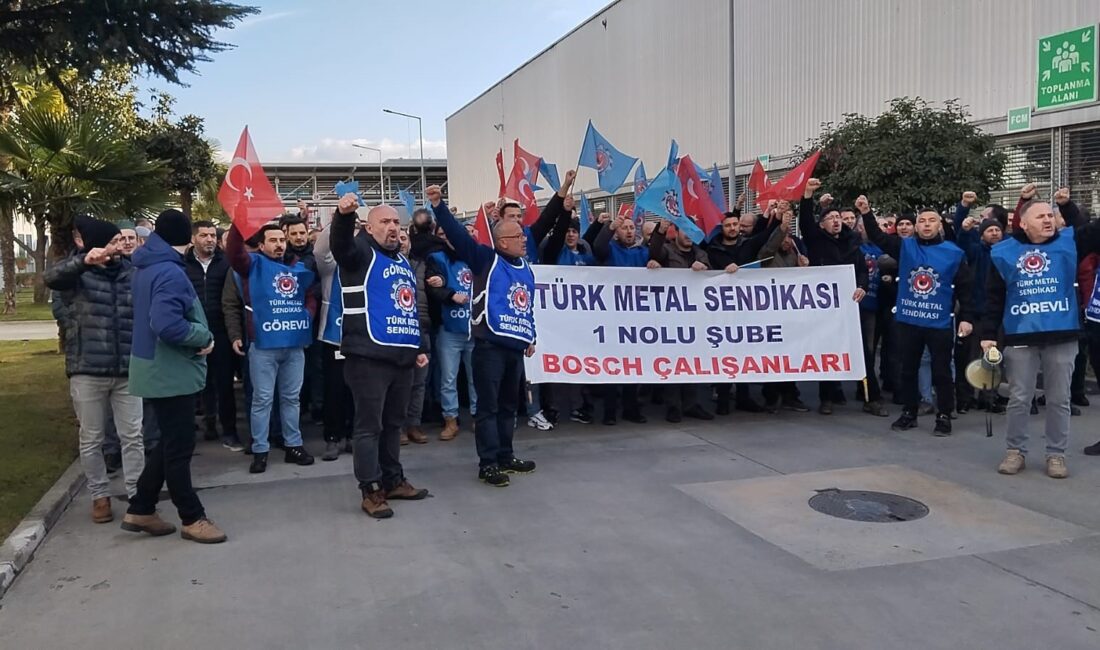 Bursa'da Tofaş ve Bosch fabrikaları başta olmak üzere tüm otomotiv