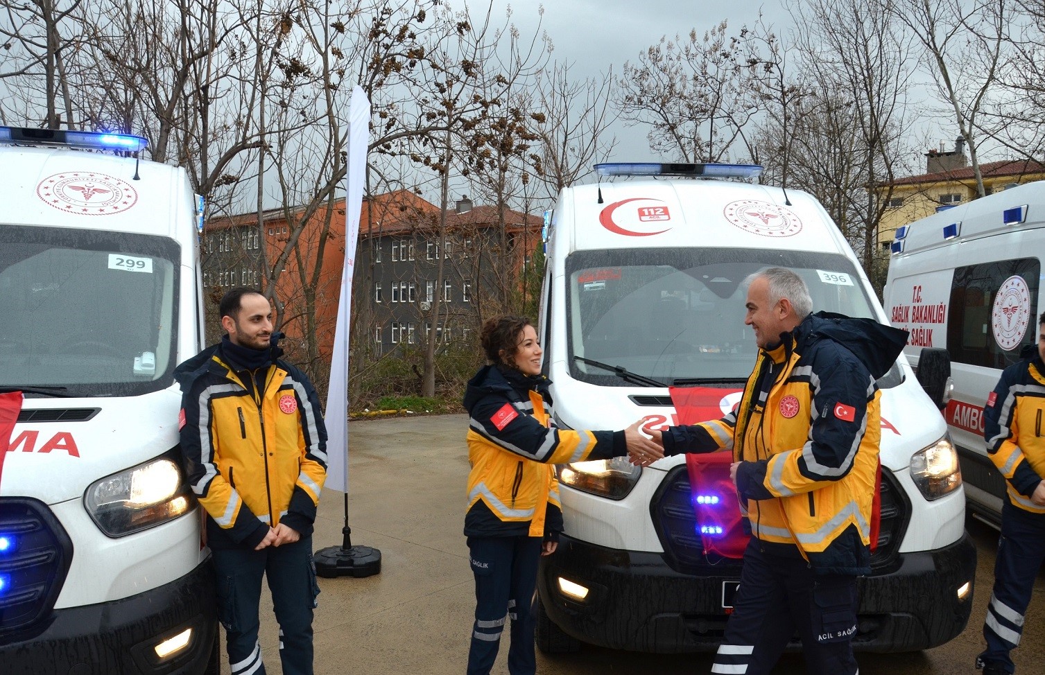 Bursa'ya 17 yeni 112 acil ambulansı 1 Bursam Medya -