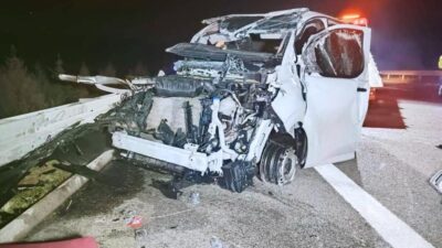 Bursa’nın Karacabey ilçesi yakınlarında altın sevkiyatı yapan zırhlı aracın yaptığı