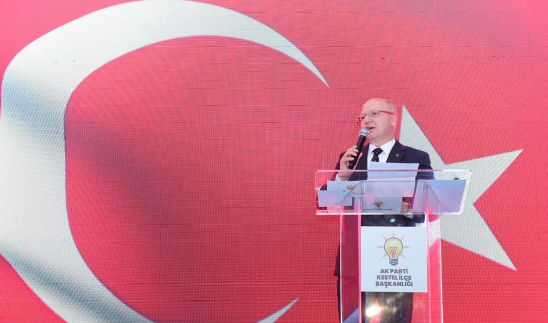 AK Parti Bursa İl Başkanı Davut Gürkan, Bursa Büyükşehir Belediyesi’nin "köy yerleşik alanları genişliyor,