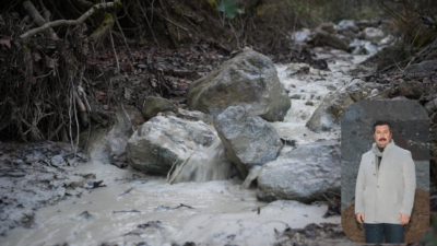 Yenişehir Belediye Başkanı Ercan Özel, Kirazlıyayla’da maden atık barajının çökmesi